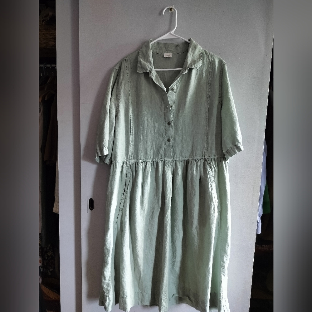 Poetry Linen Dress